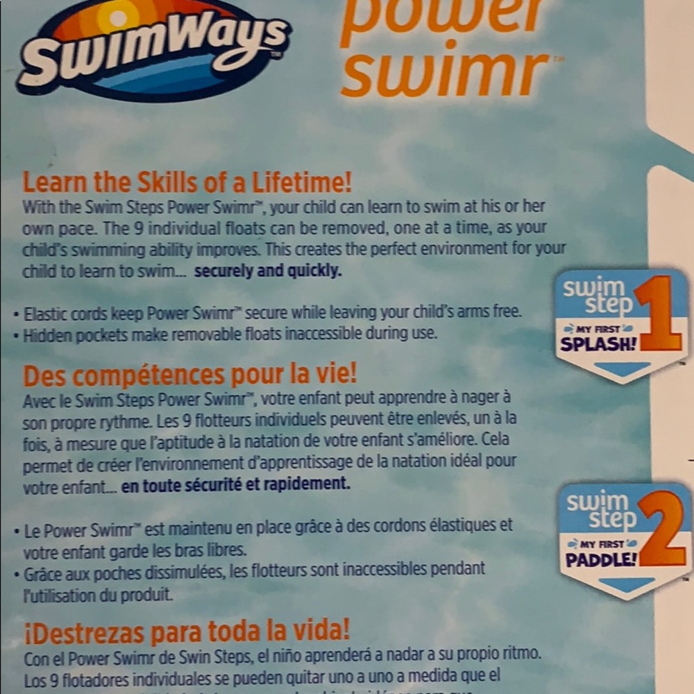 Power Swimr - Medium - Pink Mermaid - Picture 8 of 9